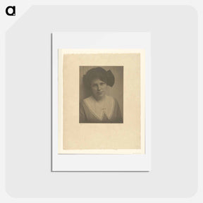 アートポストカード-Portrait of Marie Rapp - アルフレッド スティーグリッツ Postcard.