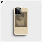 Portrait of Marie Rapp - アルフレッド スティーグリッツ Phone Case.