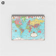 アートメモ帳-Mercator Map of the World
 - ボストン公共図書館 Memo.