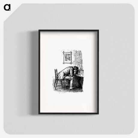 アートポスター-Sad Pianist from Peter Ibbetson
 - 大英図書館 Poster.