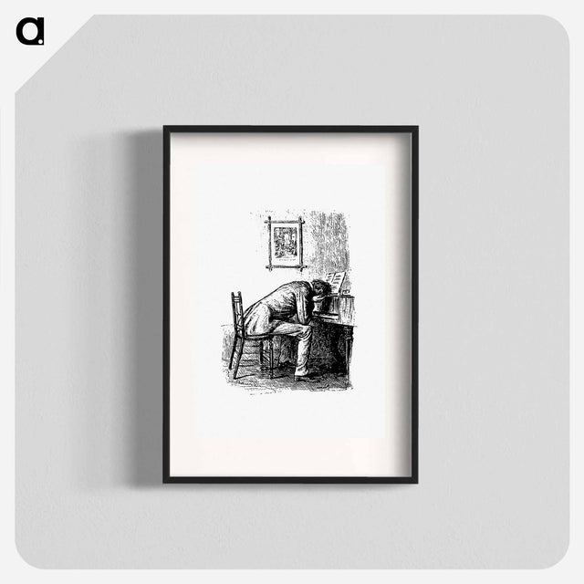 アートポスター-Sad Pianist from Peter Ibbetson
 - 大英図書館 Poster.