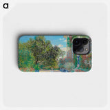 The Artist's House at Argenteuil - Claude Monet Phone Case.