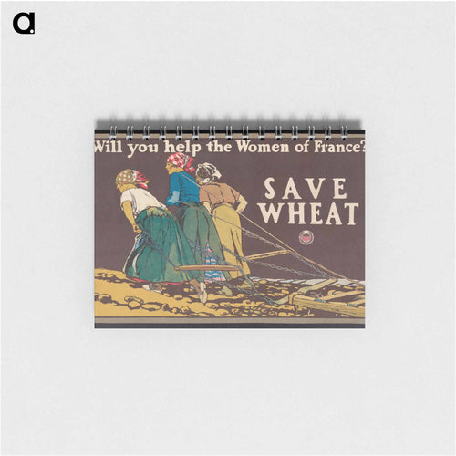 Will you help the women of France? - Edward Penfield Memo.