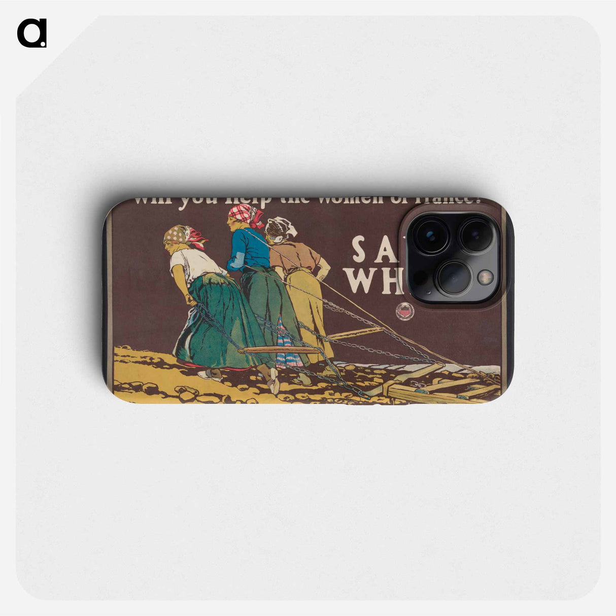 Will you help the women of France? - エドワード ペンフィールド Phone Case.