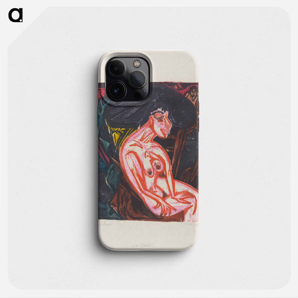 Peter Schlemihl's Wondrous Story: The Beloved - エルンスト ルートヴィヒ キルヒナー Phone Case.