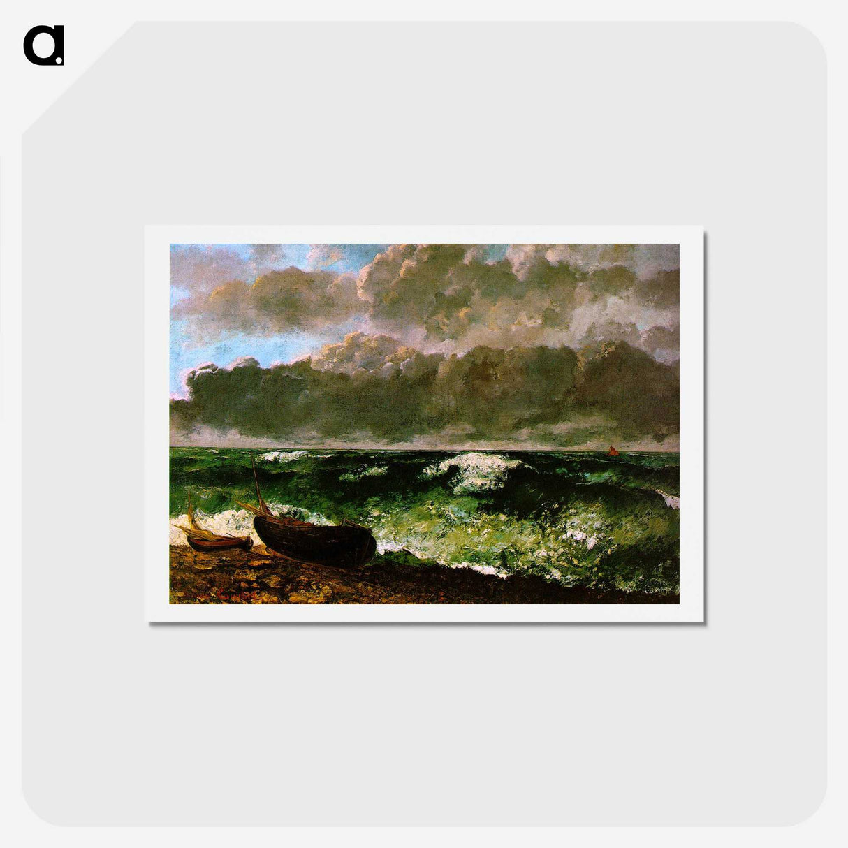3-5_Gustave-Courbet_hagaki