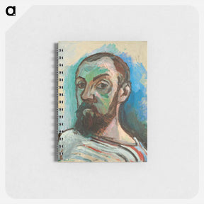アートメモ帳-Self-Portrait in a Striped T-Shirt - アンリ マティス Memo.