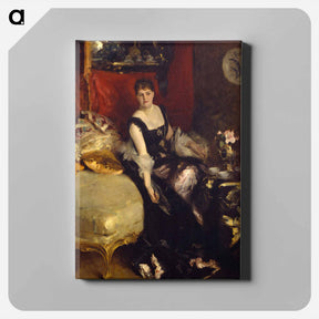 アートパネル-Mrs. Kate A. Moore - ジョン シンガー サージェント Canvas.
