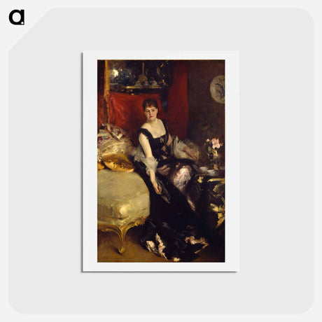 アートポストカード-Mrs. Kate A. Moore - ジョン シンガー サージェント Postcard.