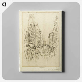 アートパネル-St. Dunstan's, Fleet Street
 - ジョセフ ペネル Canvas.