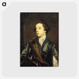 アートポストカード-Frederick Howard, 5th Earl of Carlisle - ジョシュア レノルズ Postcard.