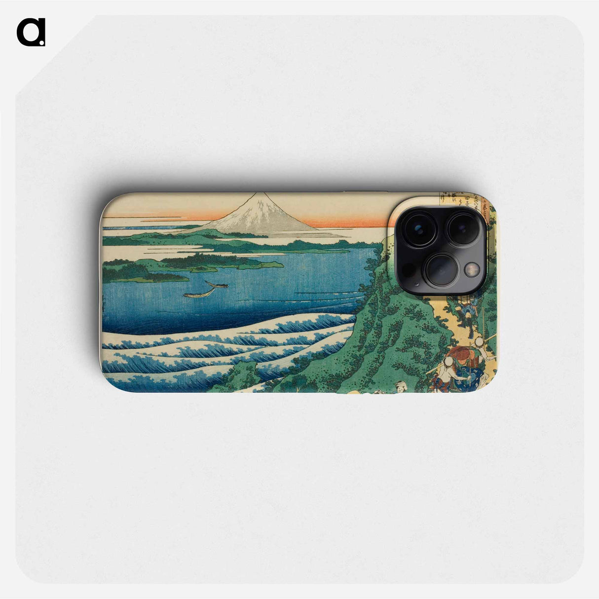 Hokusai's Poem by Ise - 葛飾 北斎 Phone Case.