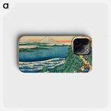 Hokusai's Poem by Ise - Katsushika Hokusai Phone Case.