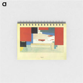アートメモ帳-Suprematism (design for a theatre curtain, with El Lissitsky) - カジミール マレーヴィチ Memo.