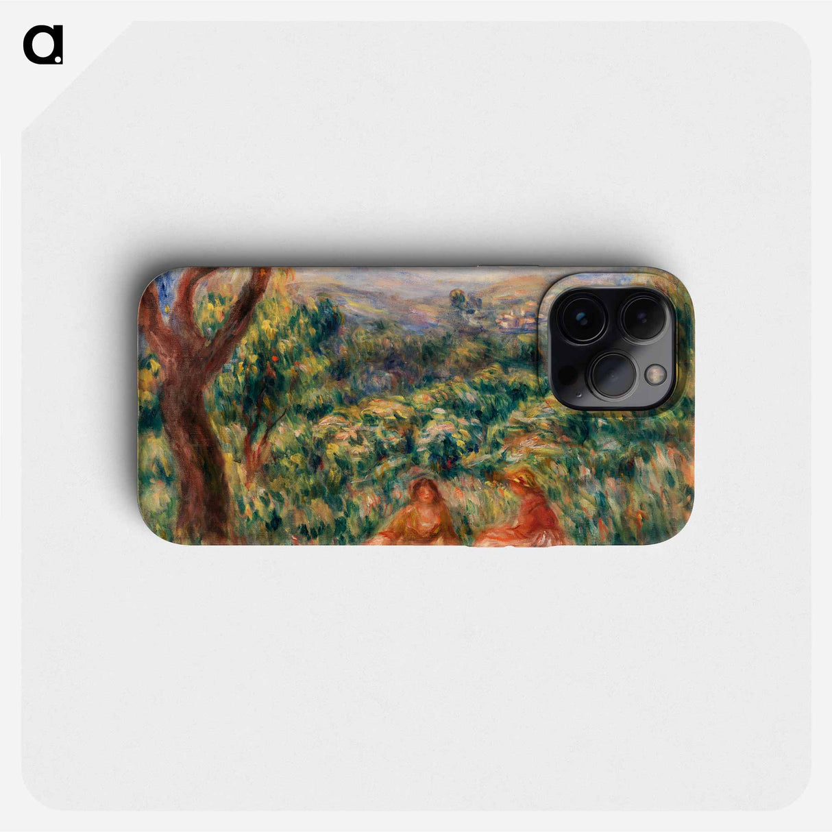 Landscape (Paysage) - ピエール オーギュスト ルノワール Phone Case.