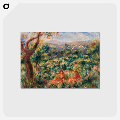 アートポストカード-Landscape (Paysage) - ピエール オーギュスト ルノワール Postcard.