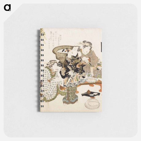 アートメモ帳-The Actor Onoe Kikugorō III at Umemoto Teahouse
 - 歌川 国貞 Memo.