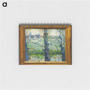 アートメモ帳-Flowering Orchards - フィンセント ファン ゴッホ Memo.