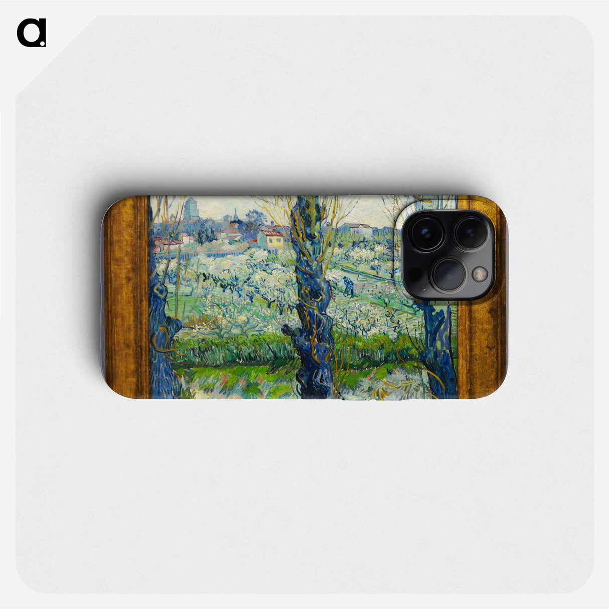 Flowering Orchards - フィンセント ファン ゴッホ Phone Case.