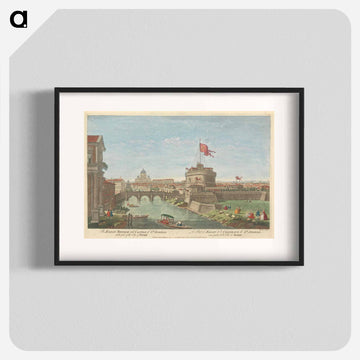 The Aelian Bridge and Castle of St. Angelo, with part of the City of Rome
 - イェール大学アートギャラリー Poster.