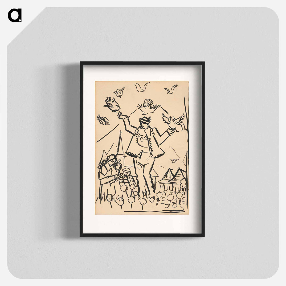 Study for joy - アーノルド ピーター ワイズ クビンチャン Poster.