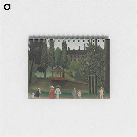 アートメモ帳-View of Montsouris Park, the Kiosk
 - バーンズ・コレクション Memo.