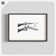 アートポスター-Vintage Gun
 - 大英図書館 Poster.
