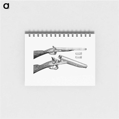 アートメモ帳-Vintage Gun
 - 大英図書館 Memo.