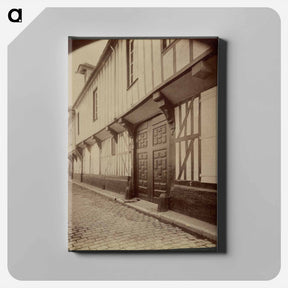 アートパネル-Beauvais, Maison, 27 Rue Pantaléon
 - ウジェーヌ アジェ Canvas.