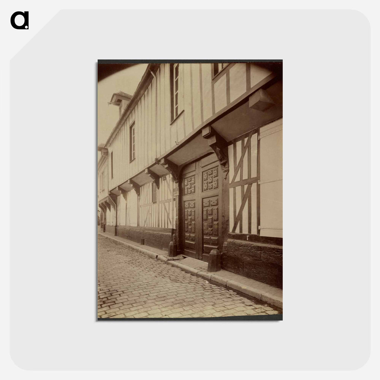 アートポストカード-Beauvais, Maison, 27 Rue Pantaléon
 - ウジェーヌ アジェ Postcard.