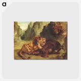 3-60_Eugene-Delacroix_postcard