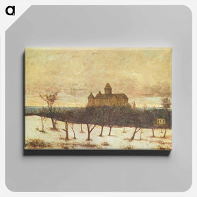 アートパネル-View of Neuenburger - ギュスターヴ クールベ Canvas.
