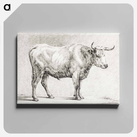 アートパネル-Standing bull - ジャン ベルナール Canvas.