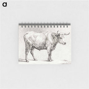 アートメモ帳-Standing bull - ジャン ベルナール Memo.