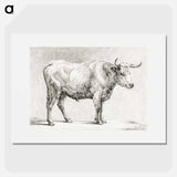Standing bull - ジャン ベルナール Poster.