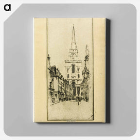 アートパネル-Spitalfields Church
 - ジョセフ ペネル Canvas.