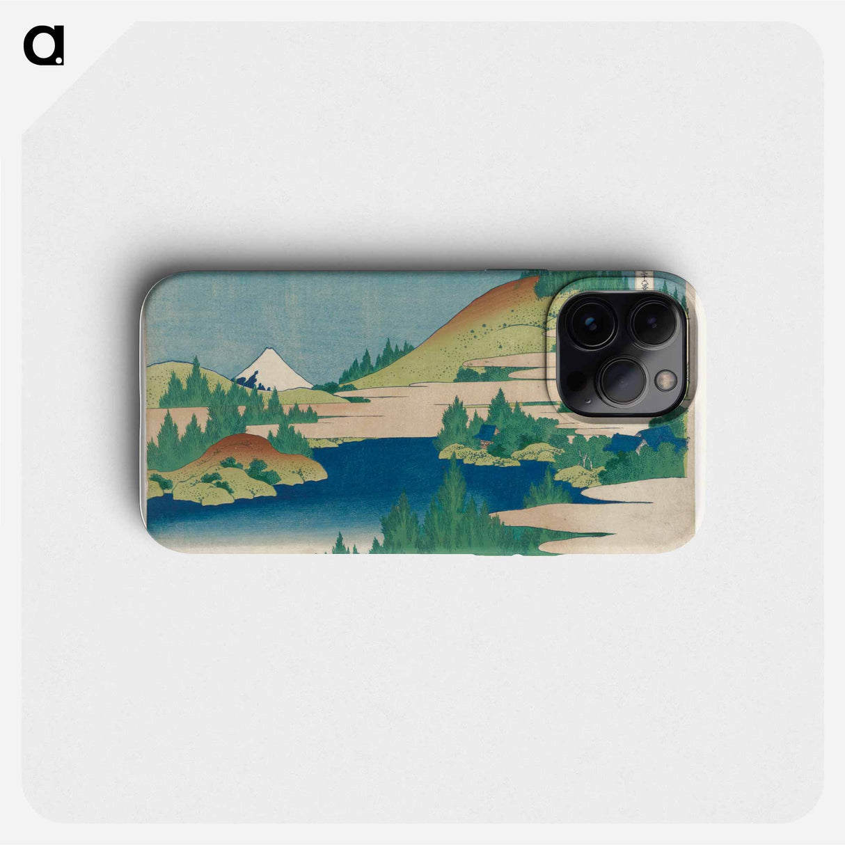 Hakone Lake in Sagami Province - 葛飾 北斎 Phone Case.