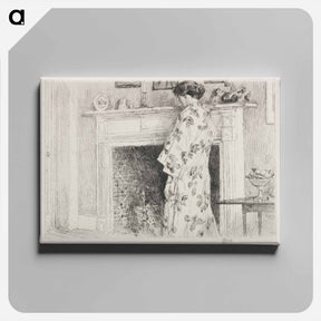 アートパネル-The White Kimono
 - セントルイス美術館 Canvas.