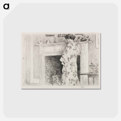 アートポストカード-The White Kimono
 - セントルイス美術館 Postcard.