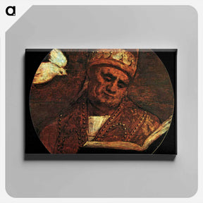 アートパネル-St Gregory the Great - ティツィアーノ ヴェチェッリオ Canvas.