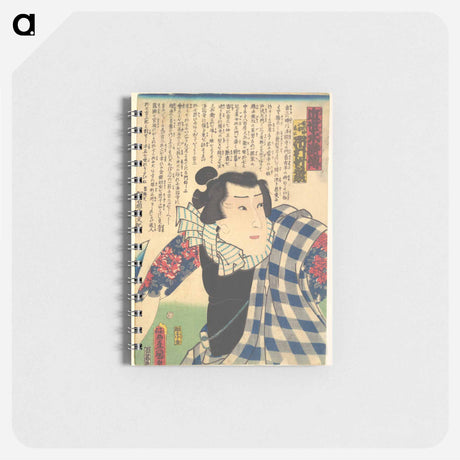 アートメモ帳-Ichimura Takenojō V as Yukanba Kozō Kichiza, from A Modern Water Margin (Kinsei suikoden)
 - 歌川 国貞 Memo.