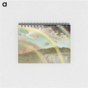 アートメモ帳-Four Rainbows over Niagara - アルバート ビアスタット Memo.