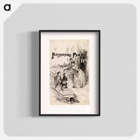 アートポスター-helsingfors - paris 1889 - アルバート エーデルフェルト Poster.
