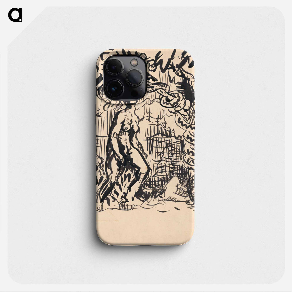 Temptation - アーノルド ピーター ワイズ クビンチャン Phone Case.