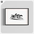 アートポスター-Horseback Riding Race Engraving
 - 大英図書館 Poster.