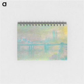 アートメモ帳-Charing Cross Bridge, London - クロード モネ Memo.