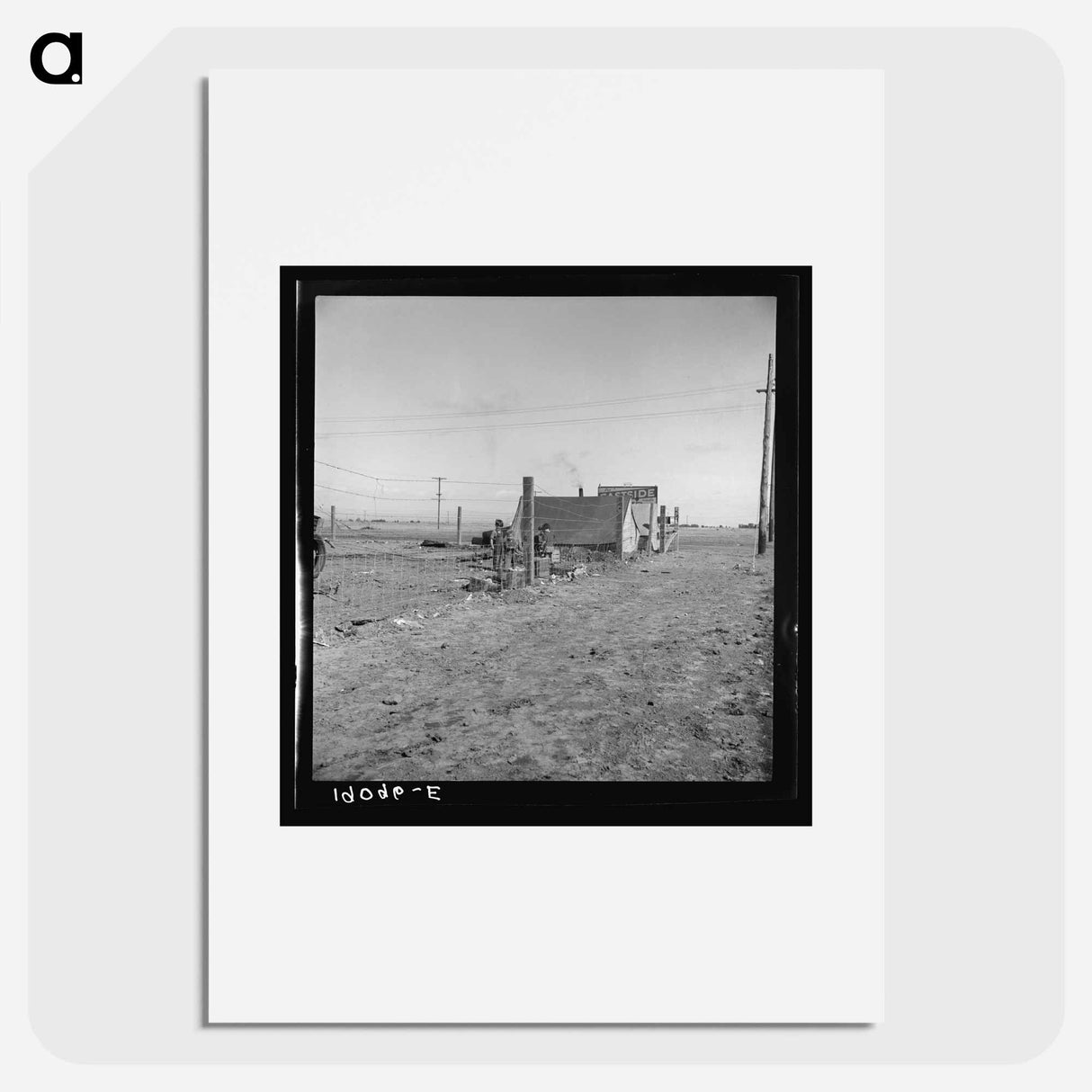 Calipatria, Imperial County - Dorothea Lange Poster.