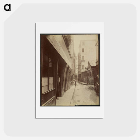 アートポストカード-Au Coin de la Rue de Venise, au 14
 - ウジェーヌ アジェ Postcard.
