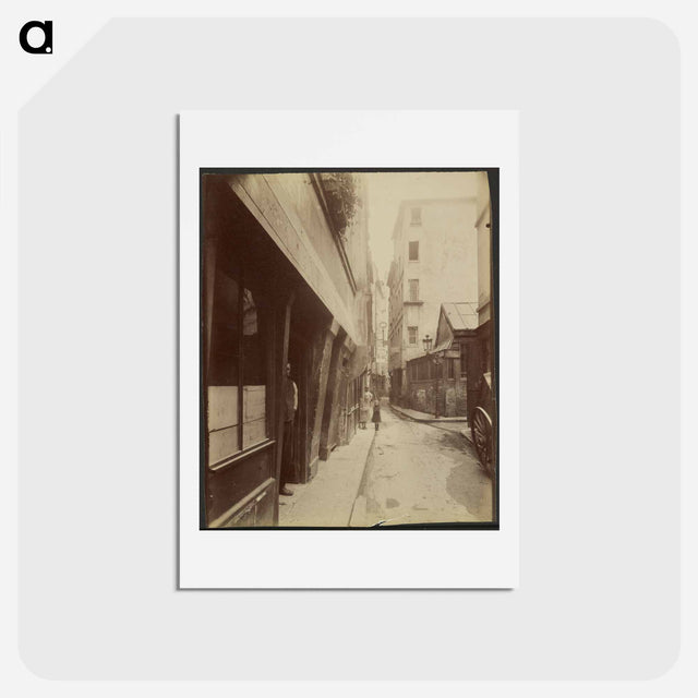アートポストカード-Au Coin de la Rue de Venise, au 14
 - ウジェーヌ アジェ Postcard.