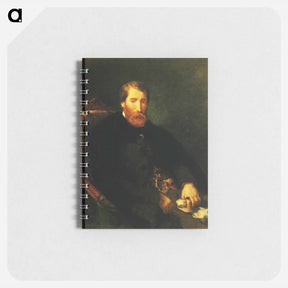 アートメモ帳-Portrait of Alfred Bruyas - ウジェーヌ ドラクロワ Memo.